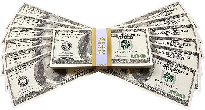 5 STACKS OF DOLLARS (BUNDLE OFFER)
