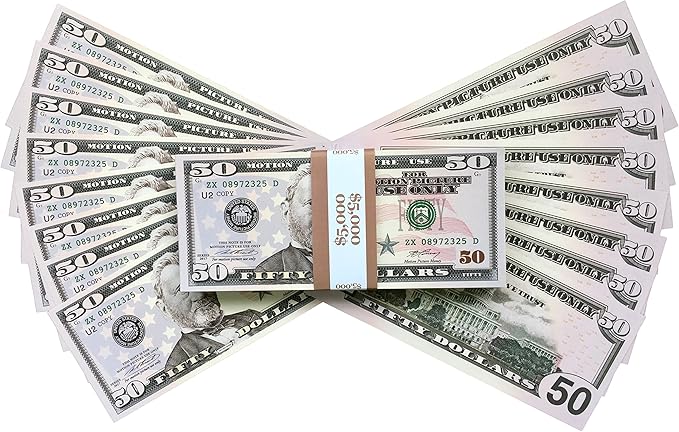 5 STACKS OF DOLLARS (BUNDLE OFFER)
